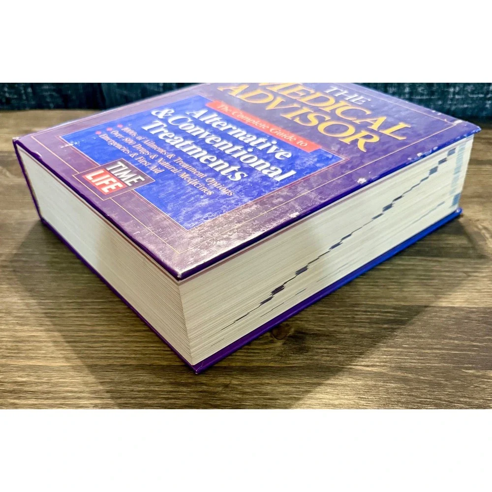Time Life Books The Medical Advisor Hardcover Good Alternative Treatments 1996